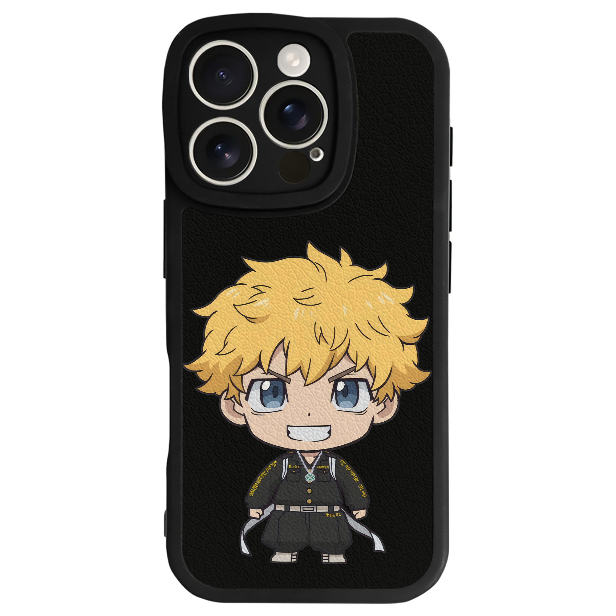 （画像用） 東京リベンジャーズ Tokyo Revengers 【iPhone 16シリーズ対応】シリコンスマホケース（レザー調） 材質：シリコン